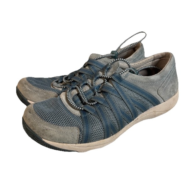 Dansko Shoes - Dansko Honor Sneakers Womens Size EU38 US 7.5 Gray Suede Walking Shoes